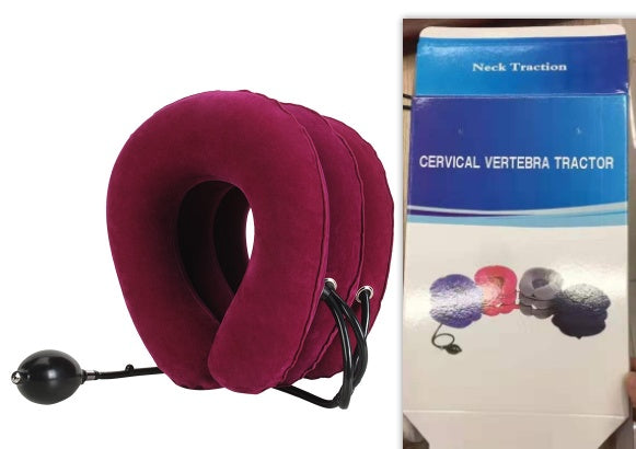 Portable traction cervical spine stretcher