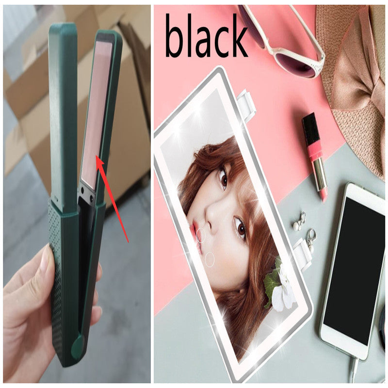 Hair Straightener Cordless Usb Hair Straightener Mini Ceramics Hair