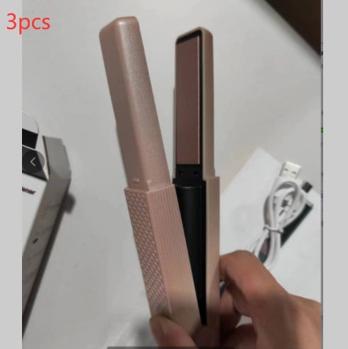 Hair Straightener Cordless Usb Hair Straightener Mini Ceramics Hair